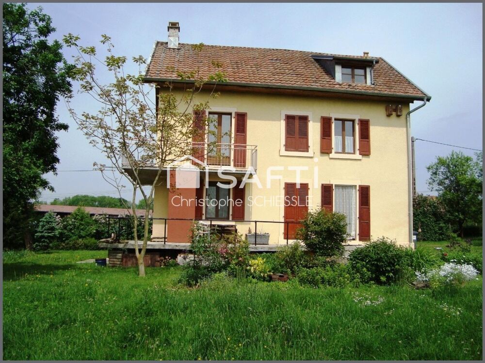 Vente Maison Maison 7 Pieces 5 chambres de 120 m2 sur 30 ares de terrain Grandvillars