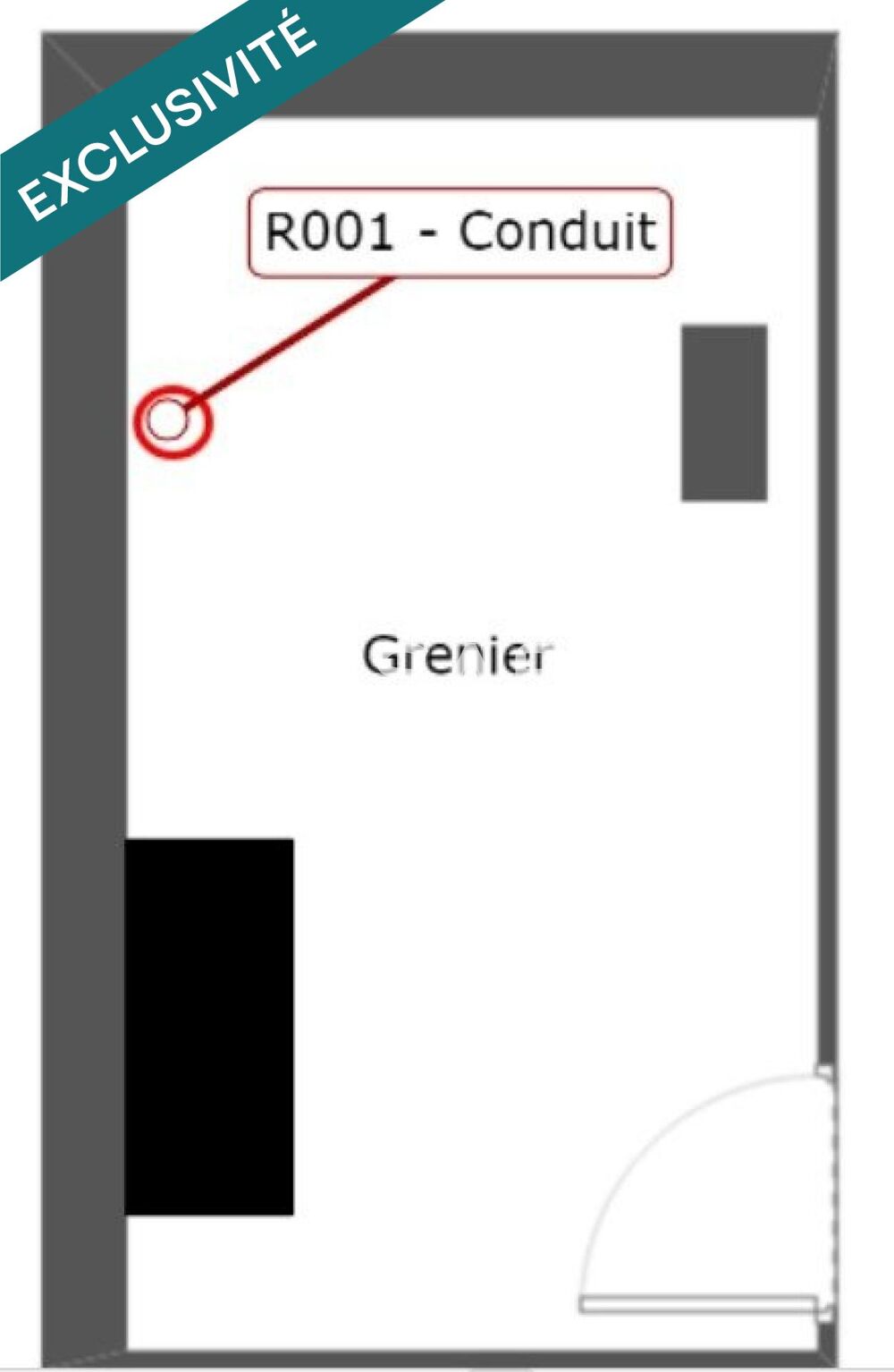 Vente Appartement Grand T1 bis 38 m2 avec grenier et stationnement Le havre