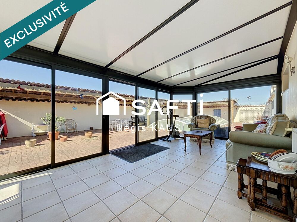 Vente Maison maison plain-pied 151m2 (3 chambres, bureau, piscine) Les pineaux