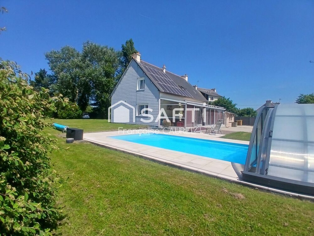 Maison familiale 160m² vie de plain pied, pisicine
