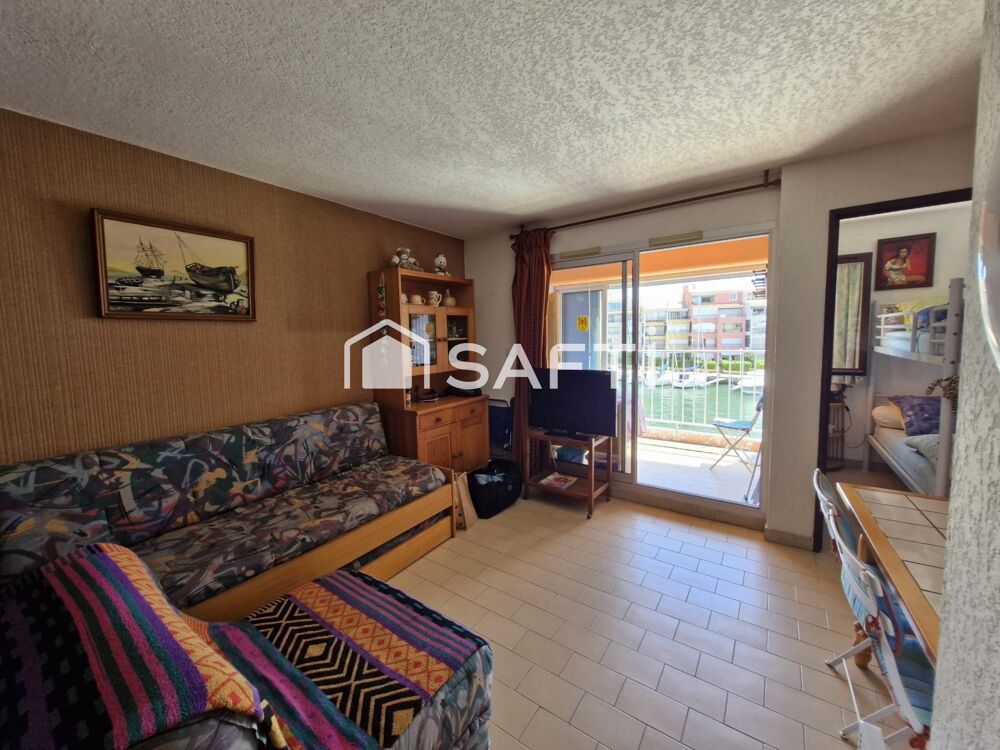 Vente Appartement CAP D'AGDE - Ile des Pêcheurs, Vue chenal Cap d'agde