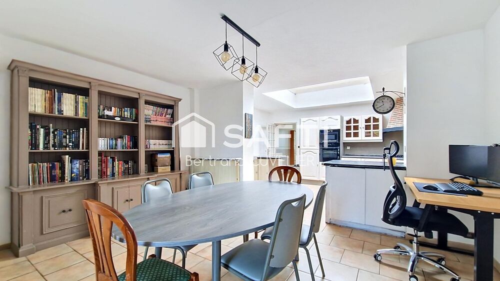 Maison 102 m² - 3 chambres - jardin, garage, cave -
