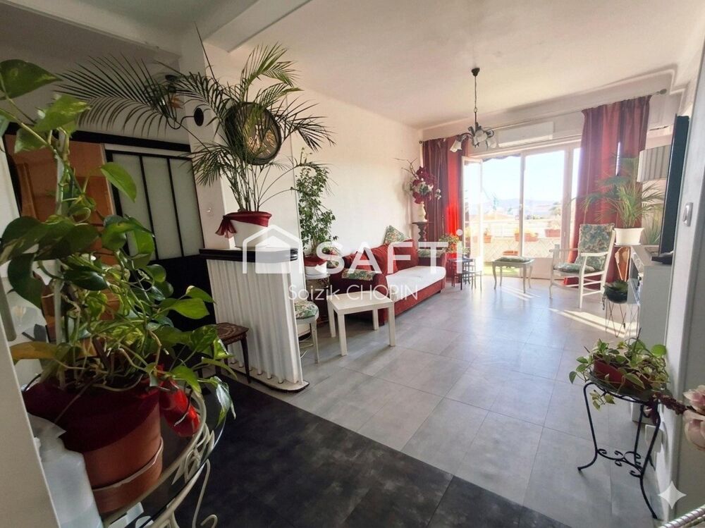 Bel appartement T4 vue sur la rade de Toulon