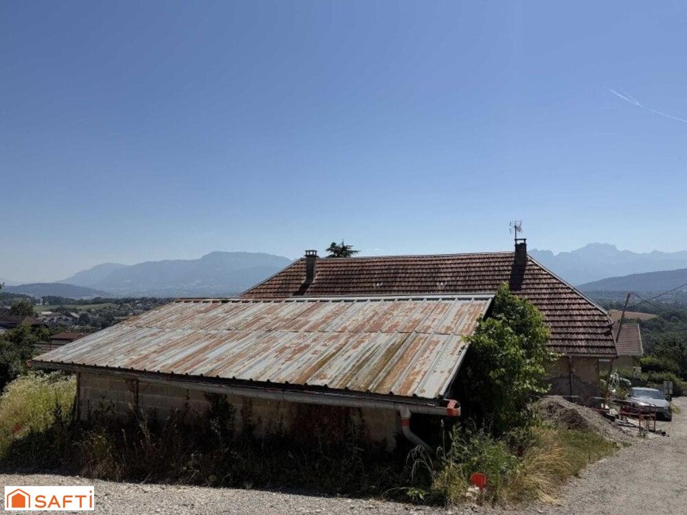 Vente Maison Ancienne ferme sur hauteur de Poisy avec vue montagnes ! Poisy