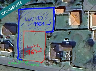  Terrain � vendre 763 m�