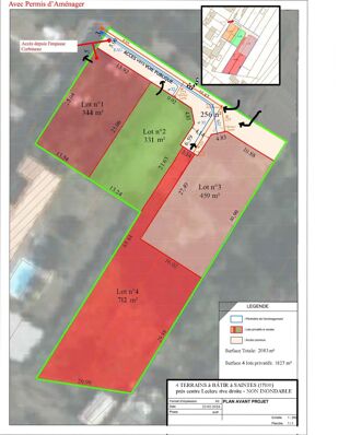  Terrain � vendre 1885 m�