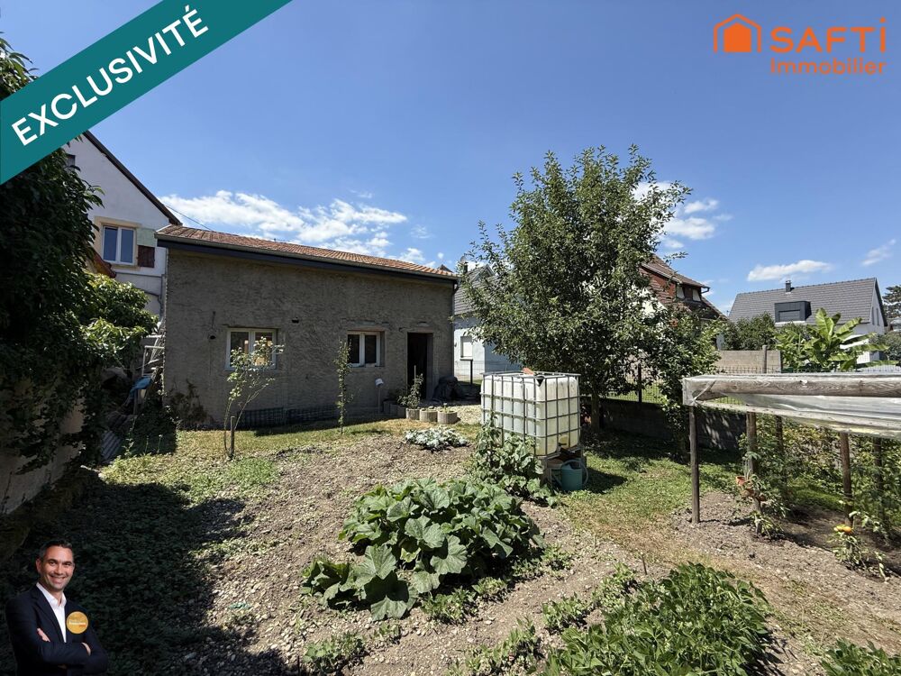 Vente Maison Maison de 4 pièces à rénover avec une dépendance, un garage et un grand jardin ! Wittisheim
