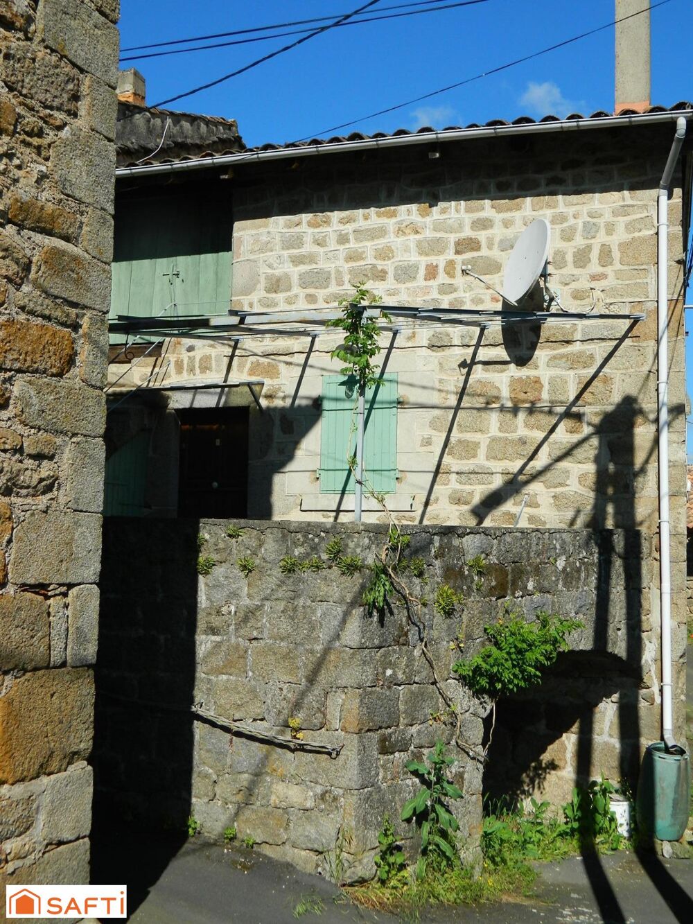 Maison de hameau, 1 mitoyenneté, belle terrasse