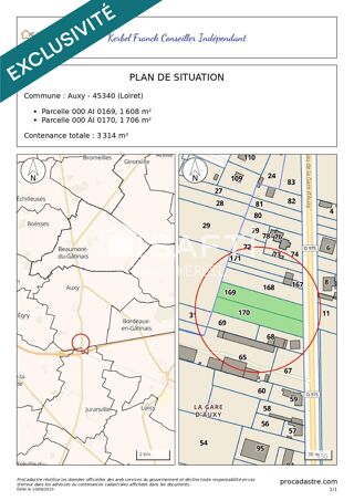  Terrain � vendre 3314 m�