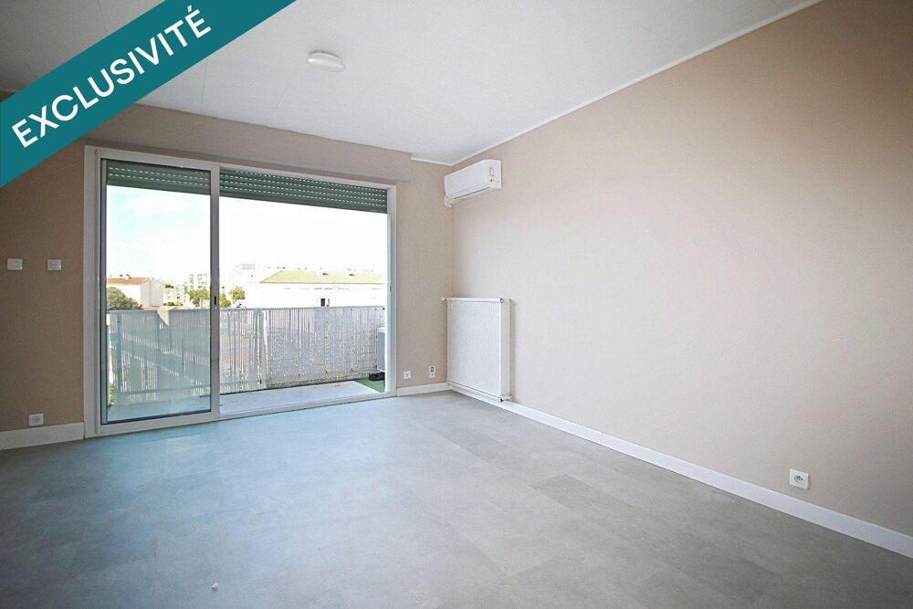 Appartement 3 pièces de 54 m2 - balcons - garage