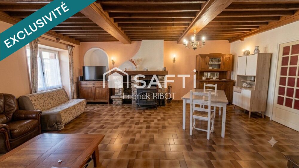 Maison de village avec cour, garage et potentiel locatif