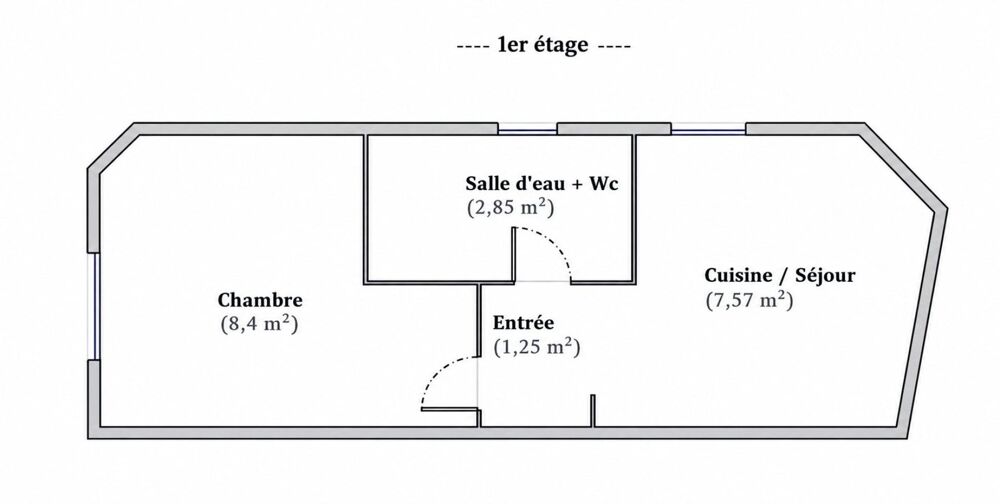 Vente Appartement Lot Terrain 812M2+cave 8M2+1studio 20m2+T2 37m2 terrasse Nice