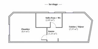 Vente Appartement Lot Terrain 812M2+cave 8M2+1studio 20m2+T2 37m2 terrasse Nice