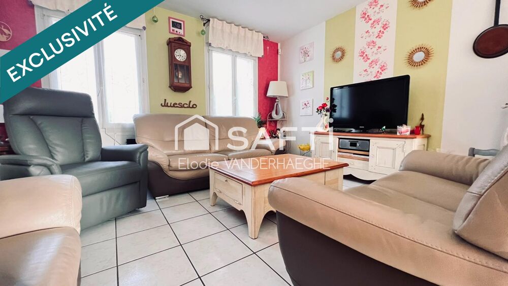 Vente Maison Plain-pied 3 chambres avec comble aménageable Mazingarbe