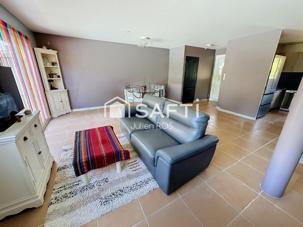 Coursan  Maison familiale 4 chambres avec piscine et suite parentale