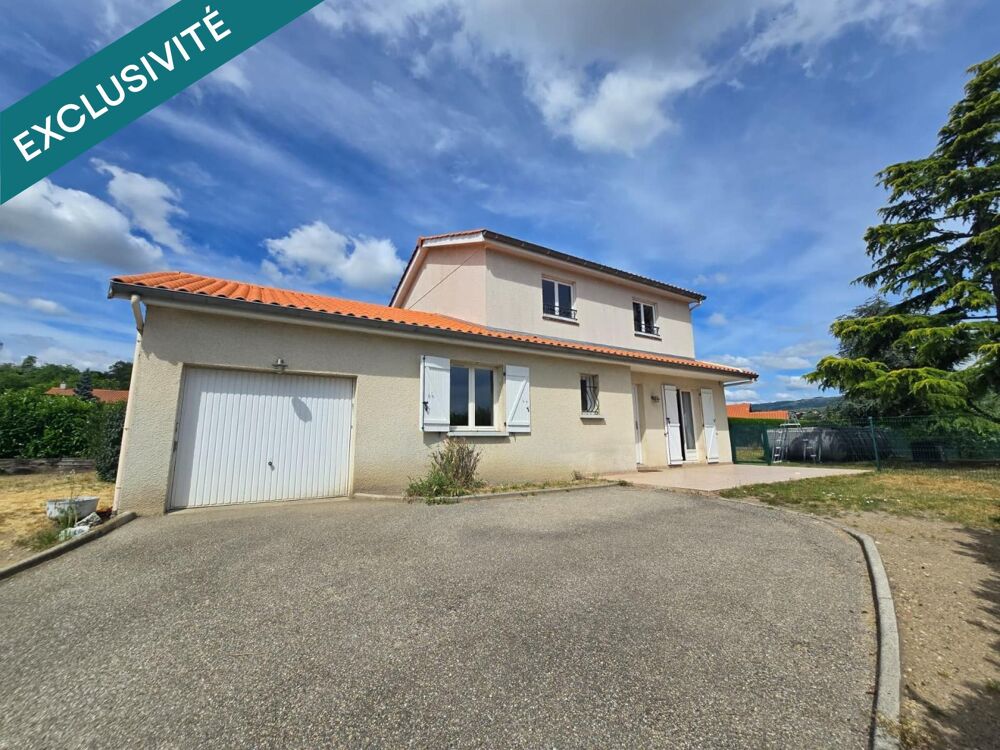 Vente Maison Belle maison familiale de 125 m² avec piscine hors-sol et vue dégagée Rive-de-gier
