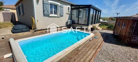   Pavillon familial, 4 chambres, piscine, vranda. Maison - 6 pice(s) - 99 m