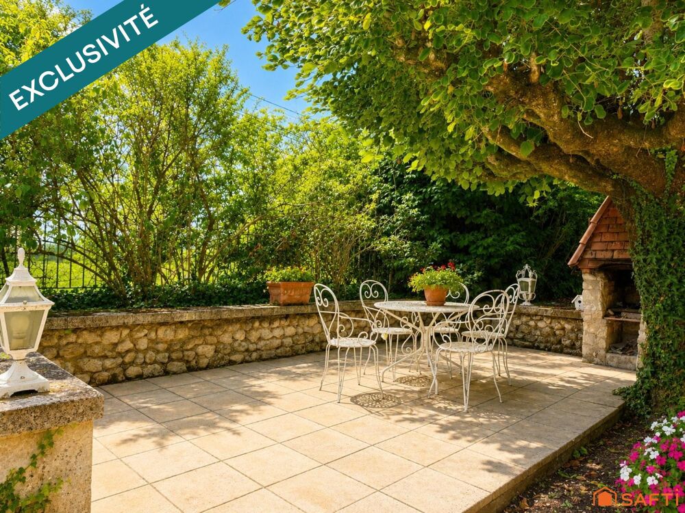 Vente Maison ENSEMBLE IMMOBILIER – 207 M² – 4 CHAMBRES – GRANGE 150 M² – DÉPENDANCE 200 M² – PISCINE – 1,86 HECTARE - VERGER - PUITS Allemans
