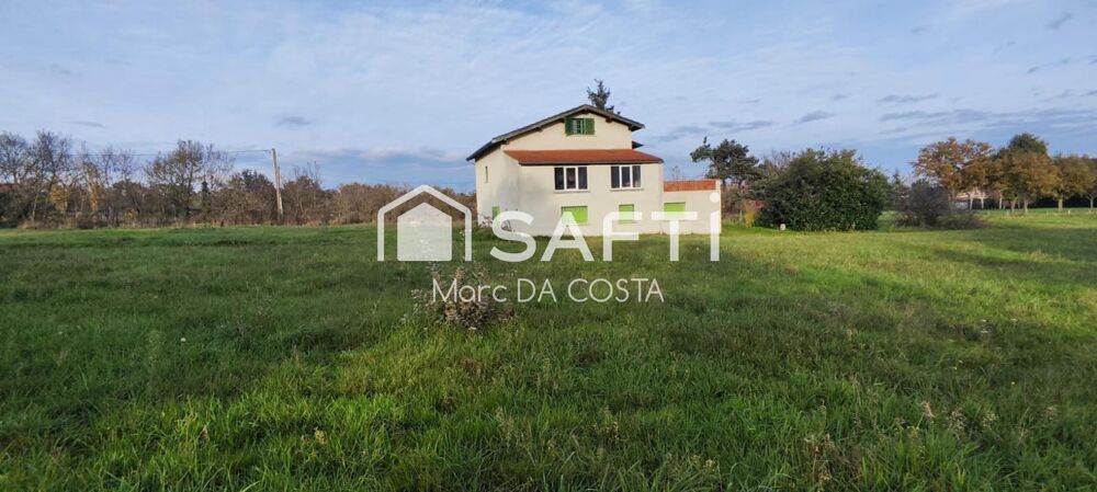 Vente Maison MAISON 180M2.3 CHAMBRES.SOUS SOL COMPLET.TERRAIN 5000 M2 Saint-romain-le-puy