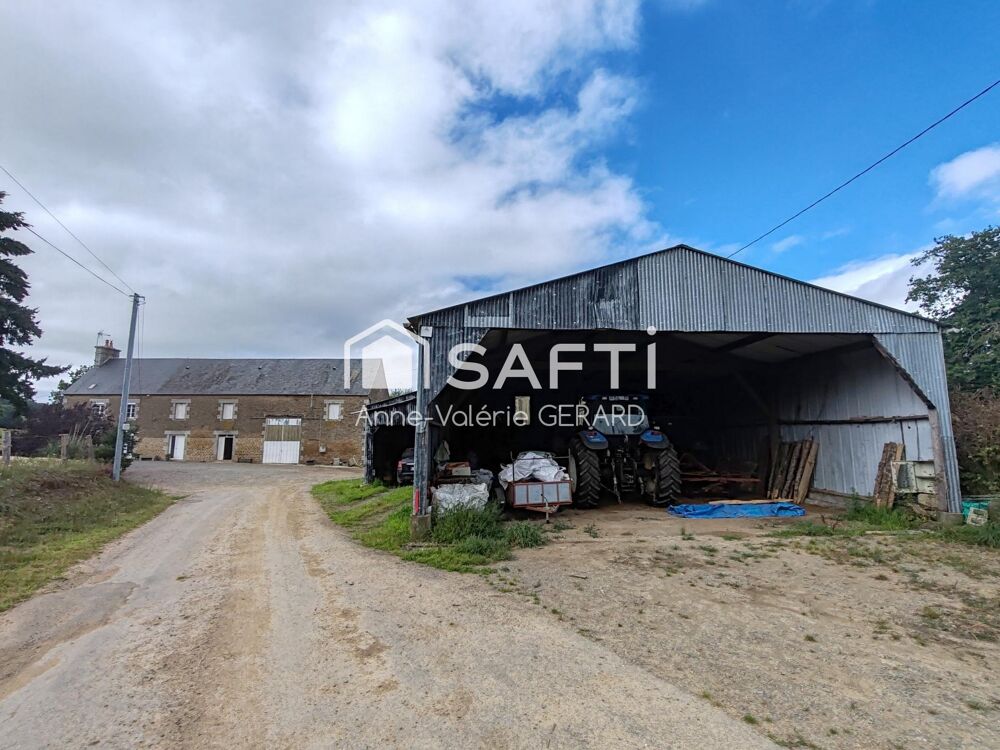 Maison rénovée 78m² avec bâtiments, sur 4hectares