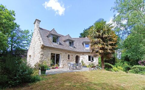   Maison d'architecte de 158m2 au c�ur de la nature - Parcelle de 4940m2 bois�e et fleurie � Charme & s�r�nit� Maison - 7 pi�ce(s) - 158 m�