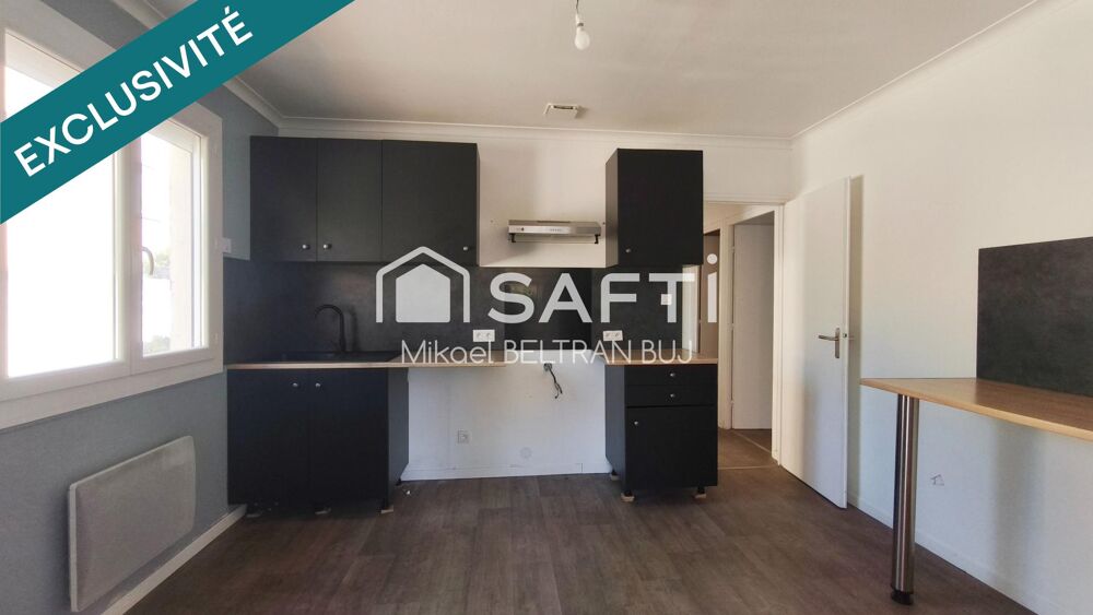 Frontignan  Villa de plain-pied entièrement rénovée avec grand terrain piscinable