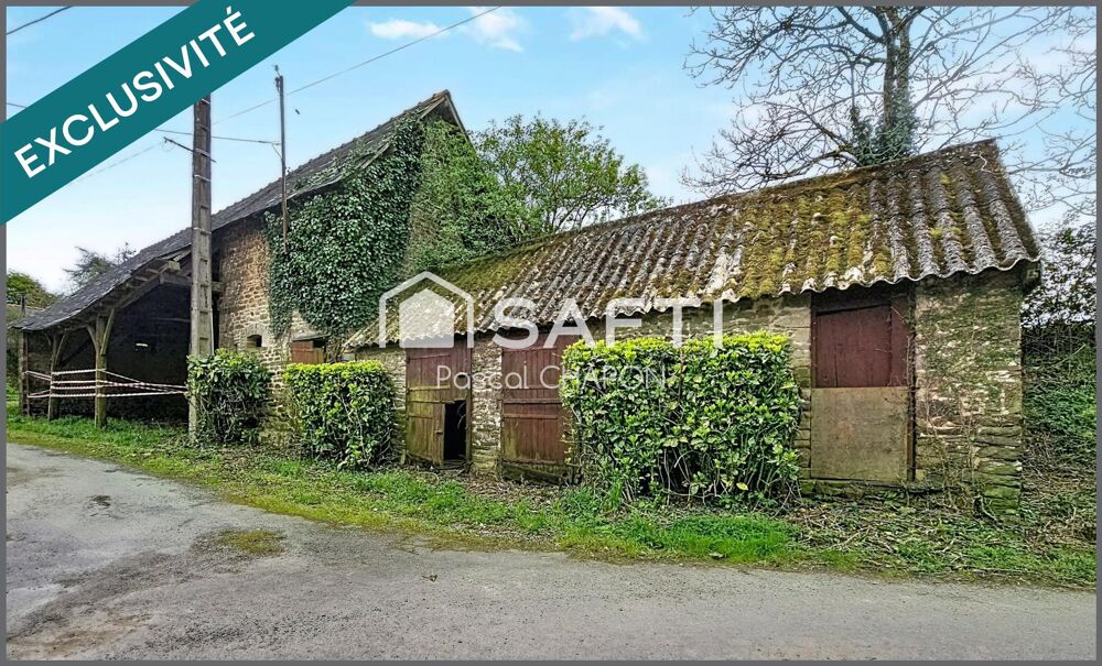 A RENOVER : Dépendance en pierre en campagne de Bais (35680)