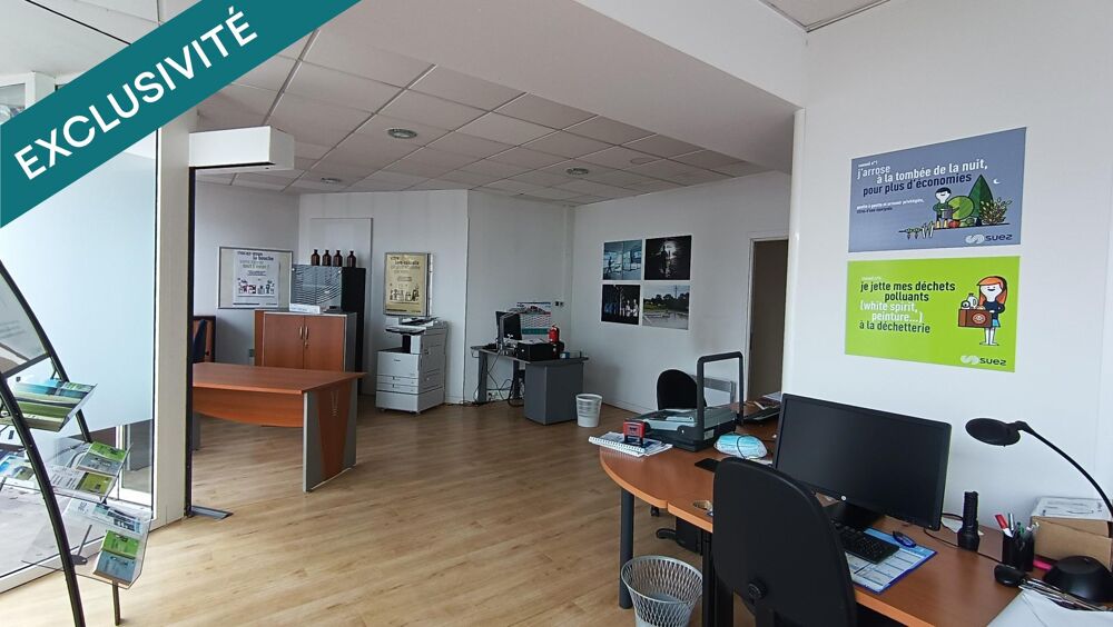   Local commercial de 150m² avec vitrine 