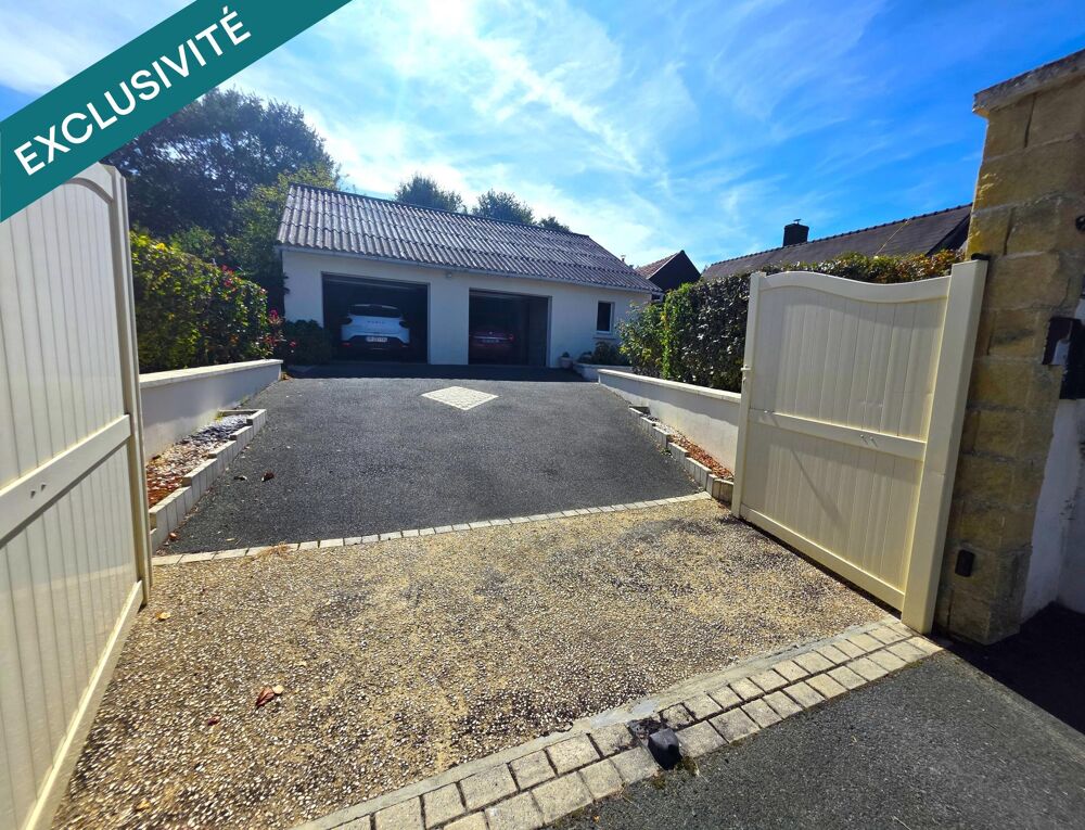 Maison de type longère 3 chambres, son grand terrain et son double garage !