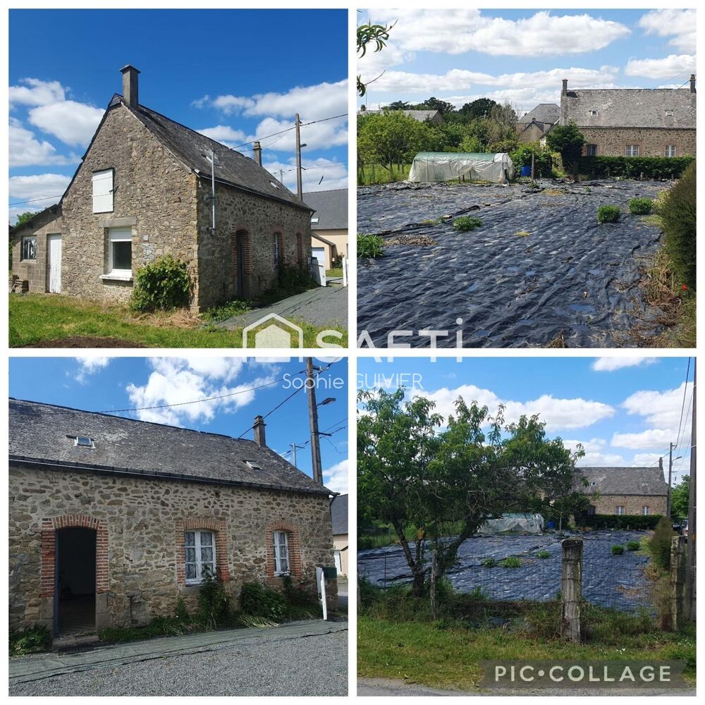 Vente Maison Maison en pierre a restaurée avec grand terrain clos dont une partie constructible Deux-evailles