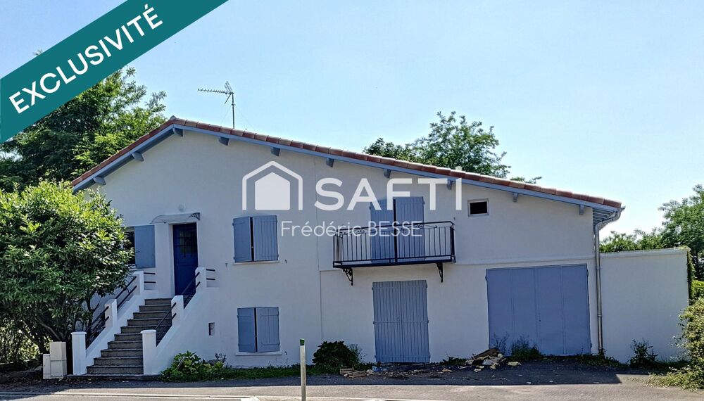Vente Maison Maison T6 125m² avec garages et jardin de 2200m². Saint-hilaire-de-lusignan
