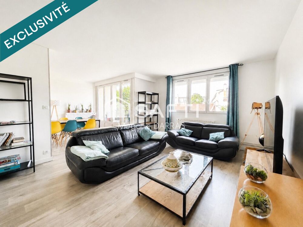 Appartement T5 110m2 - Reims - exterieurs - box - cave