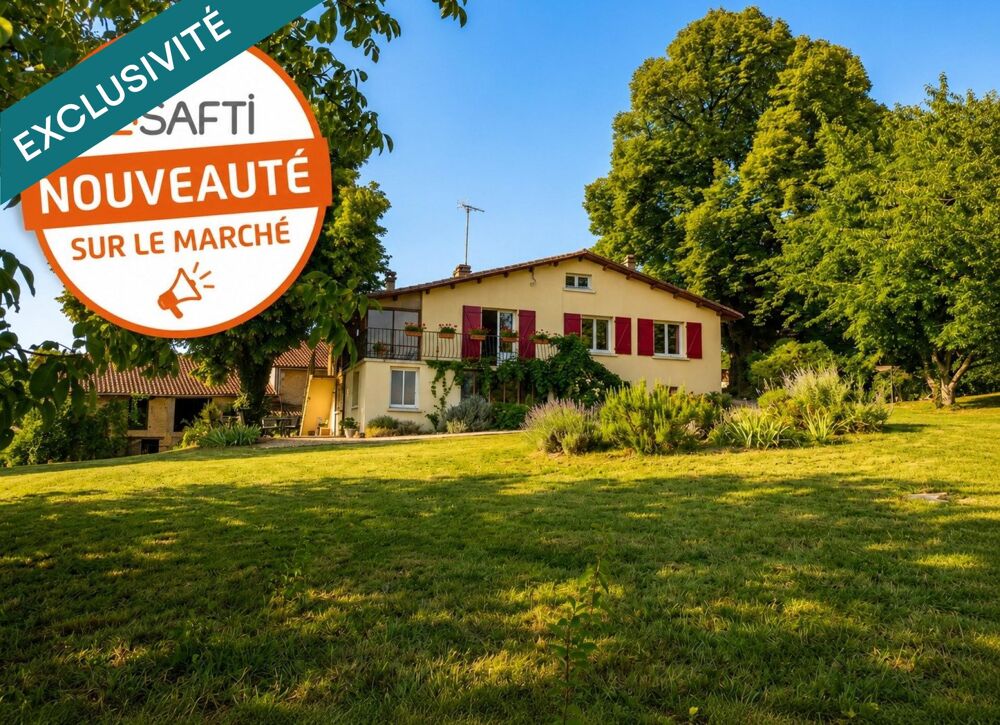 Maison à rénover avec dépendances et vue Panoramique sur la vallée