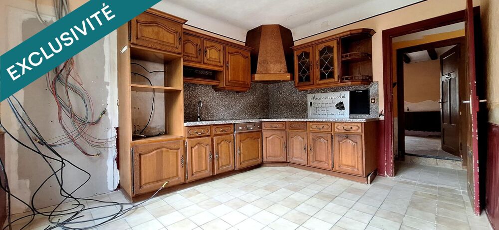 Vente Immeuble Maison à finir de rénover, 3 lots, Proche Carrefour Gueret