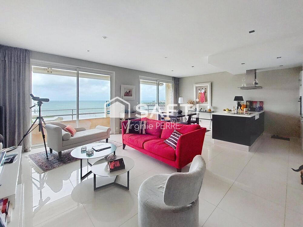 Vente Appartement APPARTEMENT VUE MER - 3 PIÈCES ET ROOFTOP - 83m2 - ROYAN ( 17200) Royan