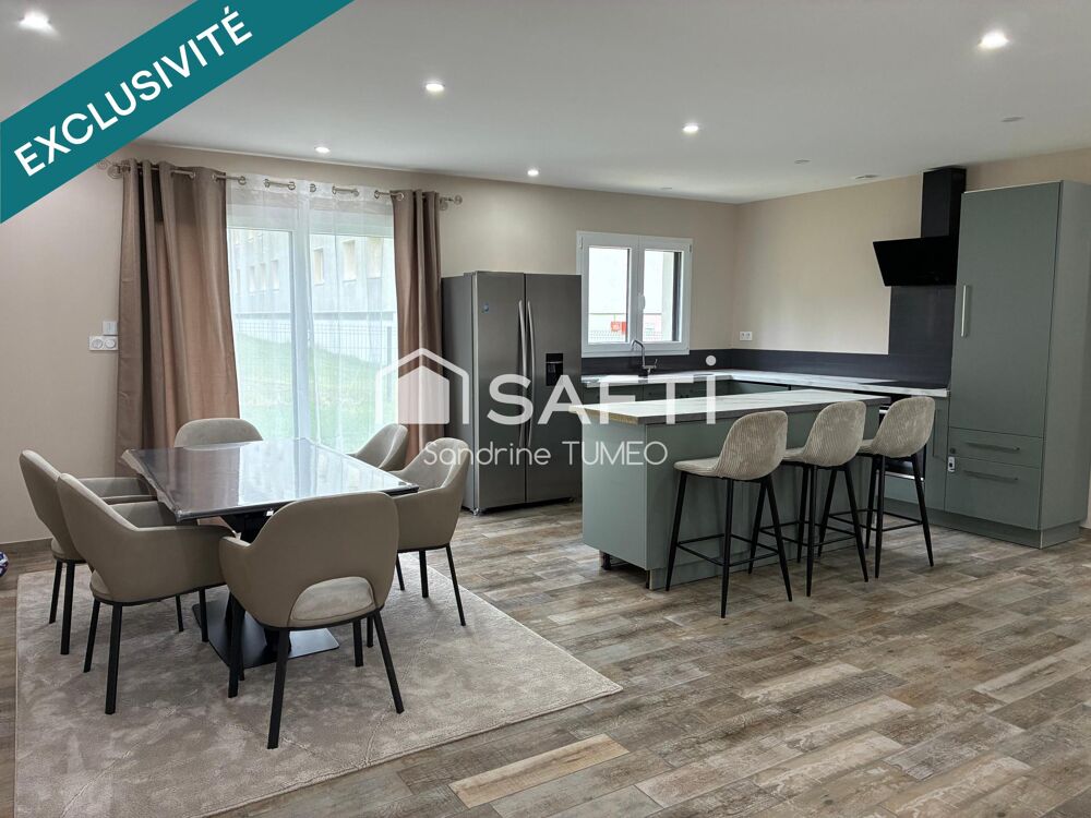 Maison contemporaine de plain-pied