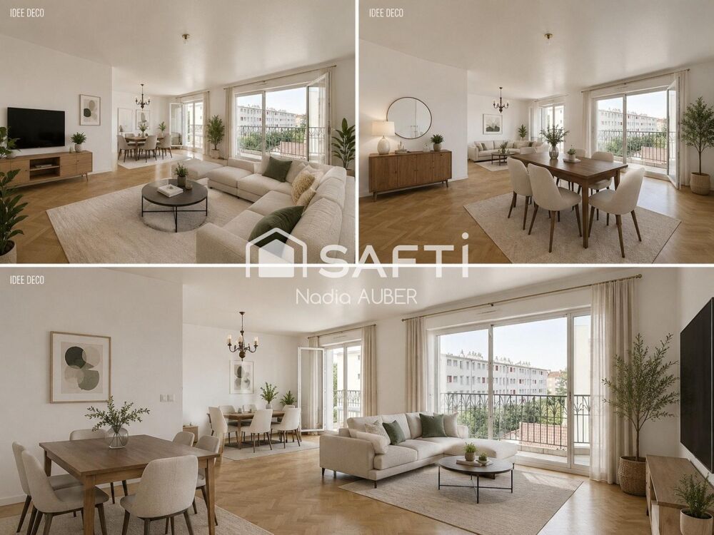 Vente Appartement À VENDRE – Superbe 3/4 pièces dernier étage  avec grand balcon et parking – Plateau de Vitry-sur-Seine Vitry-sur-seine
