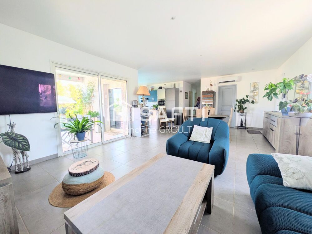 Vente Maison Villa plain-pied avec piscine, dépendance et jardin arboré Laurens