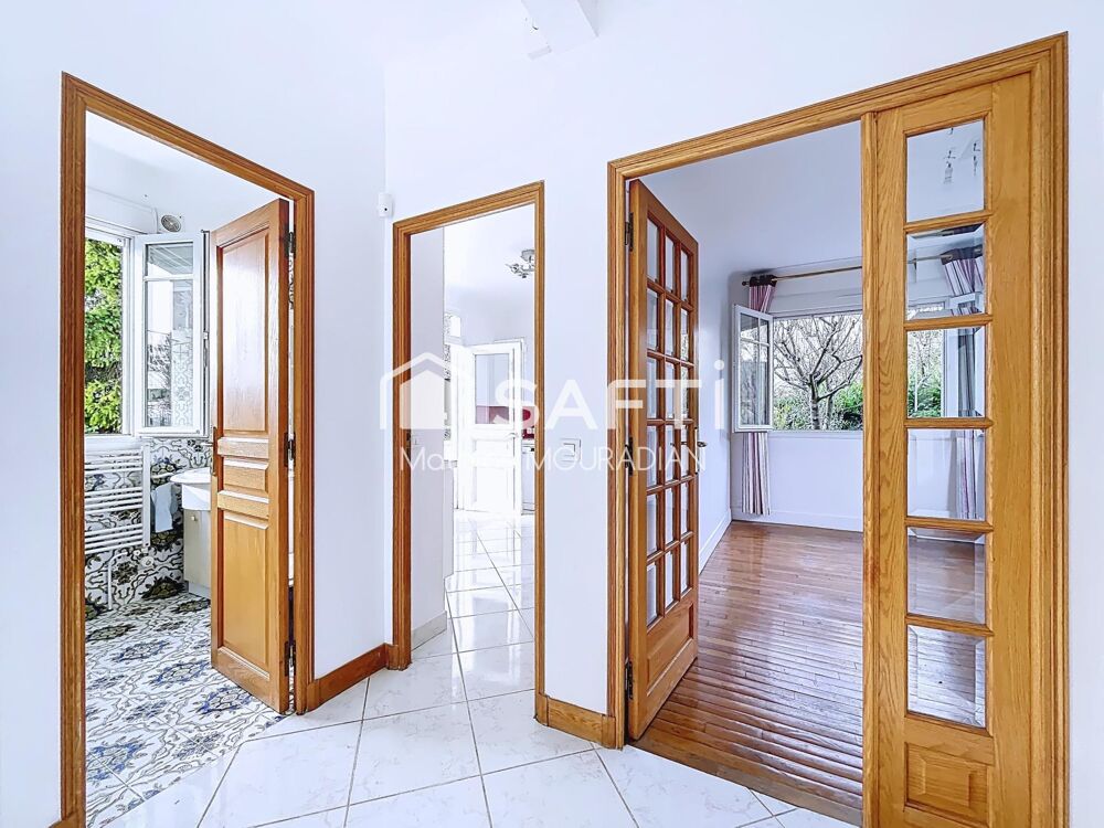 Maison familiale de 146 m²  Calme, traversant et lumineux  Jardin et terrasse ensoleillés  Garage et stationnement