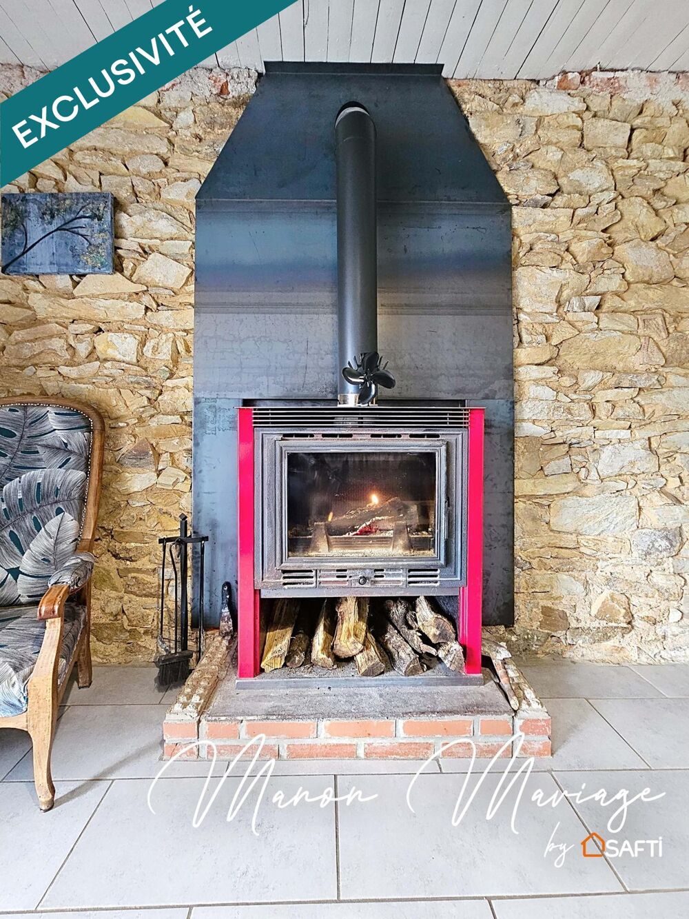Vente Maison Maison avec du cachet et vue dégagée sur la campagne Fegreac