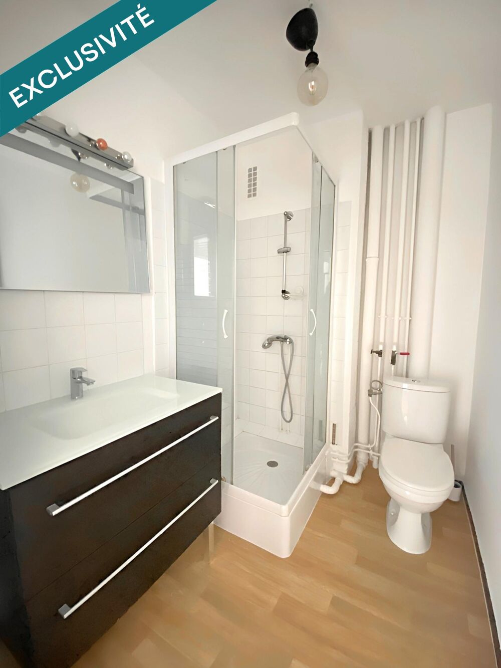 Vente Appartement Studio loué, 5,36 % brut, balcon et parking Poissy
