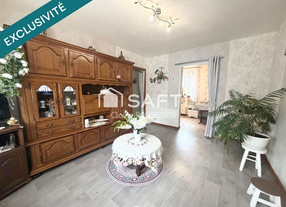 Vente Maison Maison individuelle - 66m² - Terrain constructible - Théding Theding