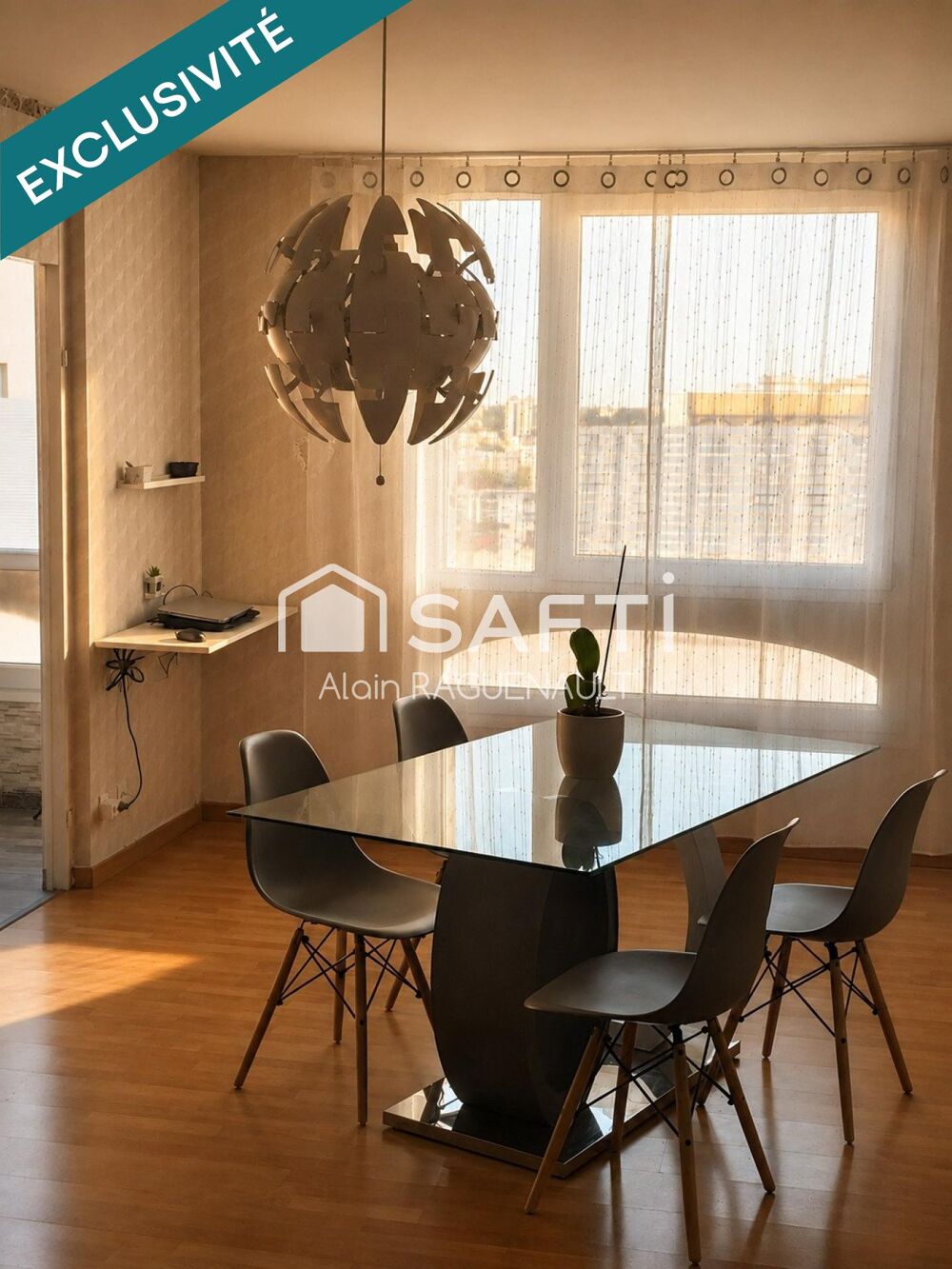 APPARTEMENT - T5 - ( 4 chambres ) - au DERNIER ETAGE avec VUE PANORAMIQUE