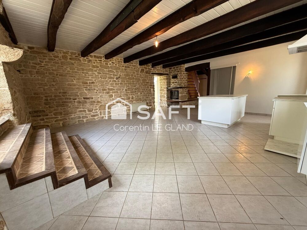 Belle maison en pierre, potentiel 200m²