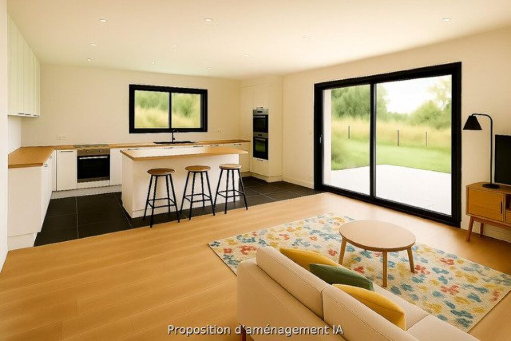 Vente Maison LHERM - Maison de 2025, Plain Pied, T4 de 92m² avec garage isolé de 21m² Lherm