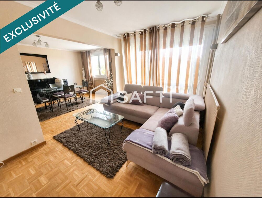 Vente Appartement Saint Priest, T5, 94m², 3 chambres dont une suite parentale avec salle d'eau, une salle de bain, une buanderie, une dressing, 3 Saint-priest
