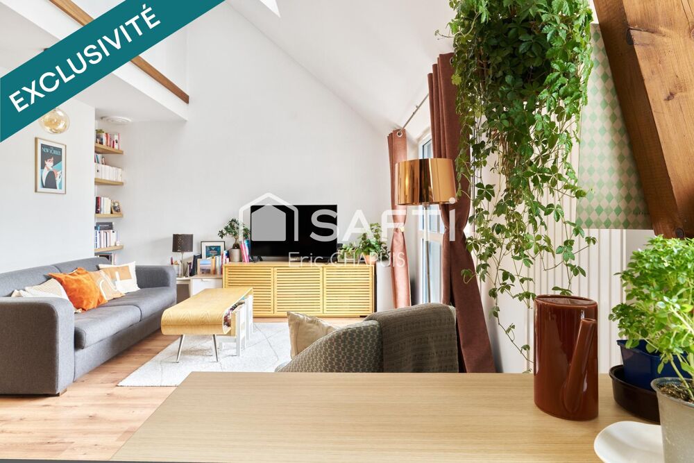 Exclusivité Rennes centre : duplex T4 au calme, Cité d'Aleth