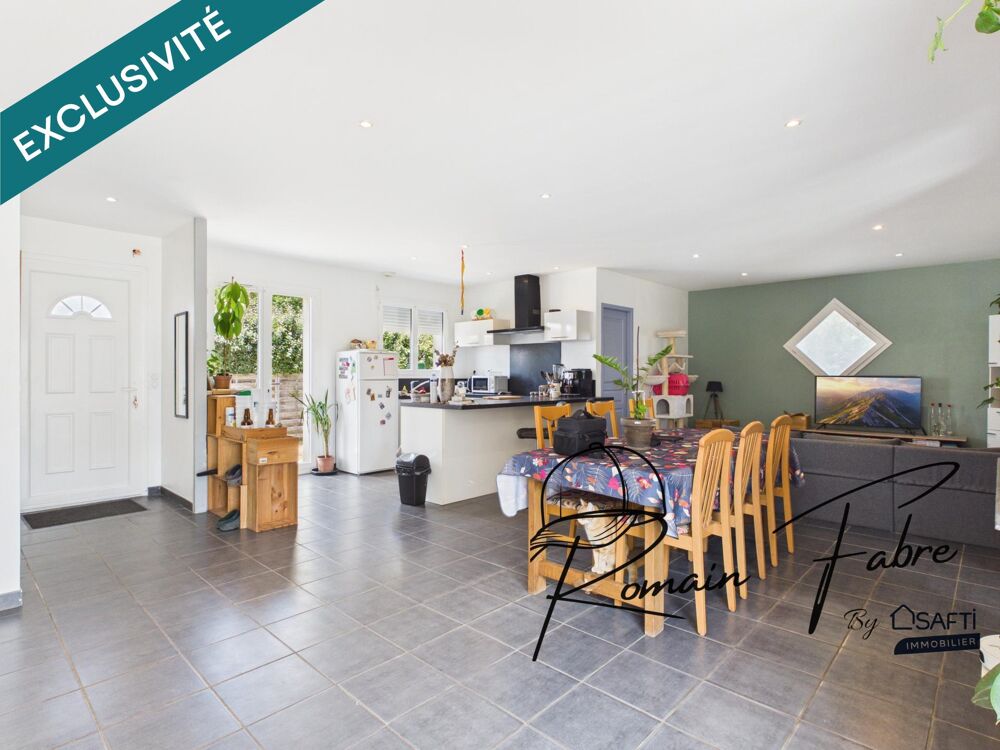 Vente Maison Maison contemporaine de 4 chambres avec très belle pièce de vie, très grand carport et terrain Cezac