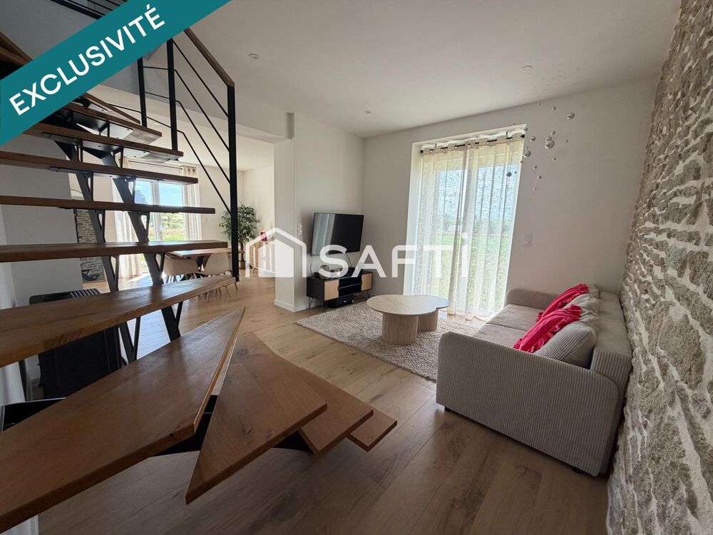 CHARMANTE MAISON EN PIERRE RENOVÉE, 4 CHAMBRES, A MOREAC