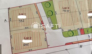  Terrain  vendre 605 m Montbartier
